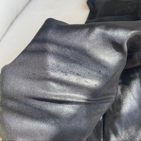 Spanx Faux Leather Leggings M - Picture 6 of 6